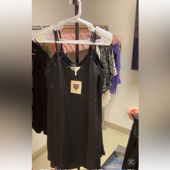 100% SILK REVOLVE BRAND LITA by CIARRA 100% SILK SLIP DRESS. NWOT - Picture 5 of 9